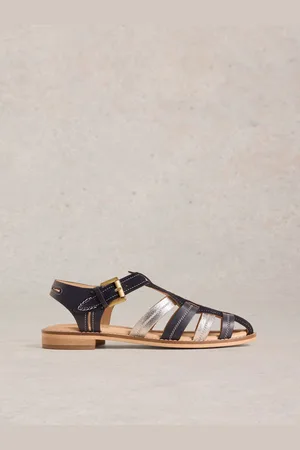 White Stuff Blue Zara Fisherman Sandals AU 5 (EU 35)