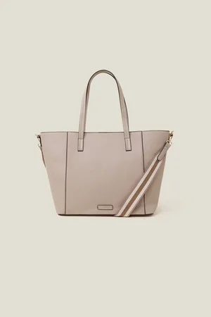 Accessorize Nude Faux Leather Shoulder Bag One