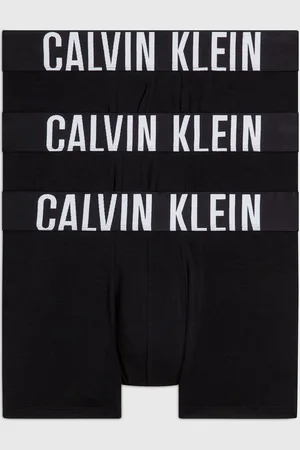 Calvin Klein Black Trunks 3 Pack L