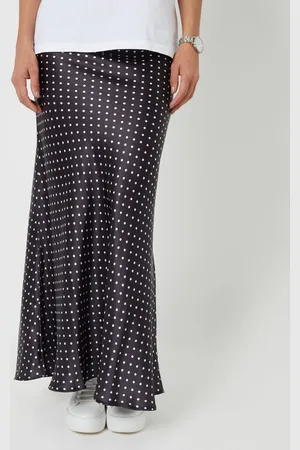 Threadbare Maxi Satin Slip Skirt AU 10