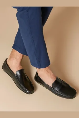 JONES BOOTMAKER Paterson Leather Loafers AU 7 (EU 41)