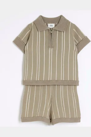 River Island Baby Boys Knitted Polo Shirt Set 1.5