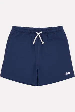 New Balance Kids French Terry Small Logo 100% Cotton Shorts 15