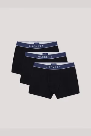 Hackett Pack Of 3 Cotton Boxer Trunks L