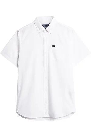 Superdry Vintage Oxford Short Sleeve 100% Cotton Shirt XXL