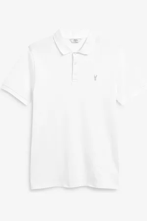 Next Slim Fit Short Sleeve Pique Polo Shirt 2XL Reg