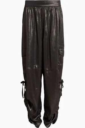 AllSaints AllSaints Black Kaye Trousers M