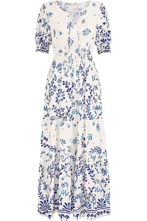 Yumi Border Print Maxi Dress AU 16