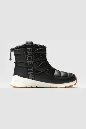The North Face Black Womens Thermoball Waterproof Lace Up Winter Boots AU 5 (EU 36)