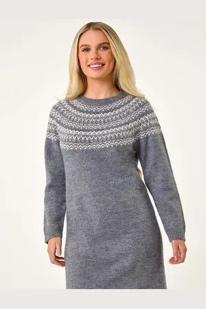 Roman Petite Knit Jumper Dress AU 10