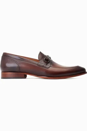 Base London Russo Slip On Penny Black Loafers AU 10 (EU 44)