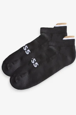 HUGO BOSS Black Logo Socks 2 Pack S-M