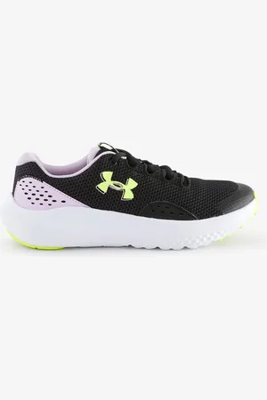 Under Armour Black/Pink Surge 4 Trainers AU 5.5 (EU 38.5)