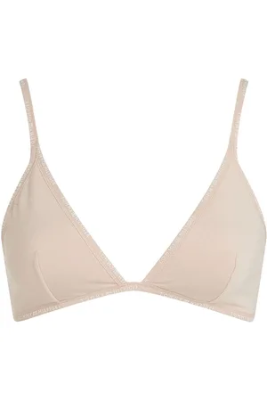 Tommy Hilfiger Cream Triangle Bra S