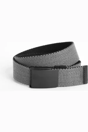 Next Grey/Black Reversible Woven Belt 7