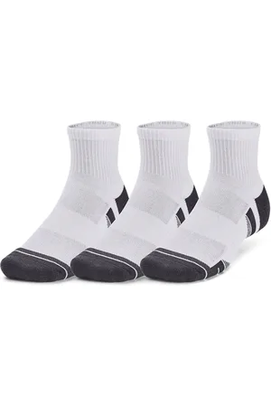 Under Armour White Performance Tech Socks 3 Pack L