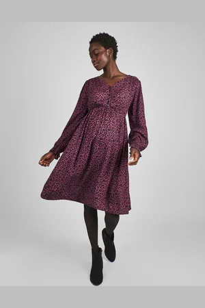 JoJo Maman Bébé V-Neck Maternity Mini Dress M