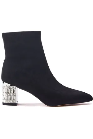 Moda In Pelle Glitz Heel Stretch Top Boots eu38uk5