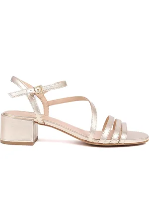 JONES BOOTMAKER Ginette2 Heeled Leather Sandals AU 7 (EU 38)