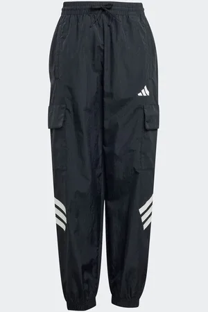 adidas Black Future Icons Woven Cargo Joggers 15