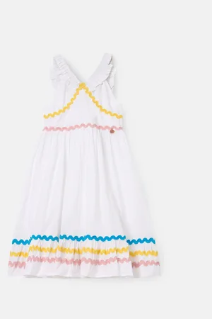 Angel & Rocket Marie Tiered Frill 100% Cotton Dress 8 Years (128 cm)