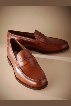 Next Signature Italian Leather Penny Loafers AU 11 (EU 45)