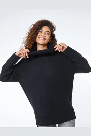 Roman Black Cosy Feel Turtleneck Jumper 10