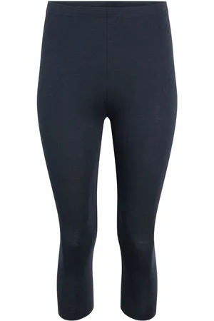 Weird Fish Aqua Blue Blondie Cropped Leggings 8