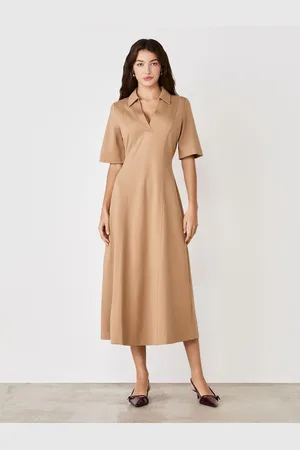 Finery London Trinity Ponte Jersey Midi Dress AU 12