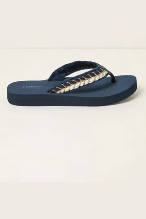 Fat Face Navy Pentle Flip Flop eu38uk5