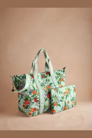 Cath Kidston Green Oranges Paddington Overnight Bag One