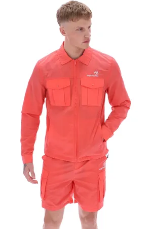 Sergio Tacchini Orange Regular Fit Luciano Shacket L