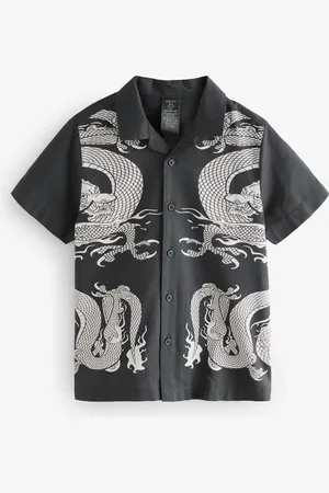 Next Short Sleeve Printed Shirt (3-16yrs) 5 Years (110cm)