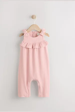 Next Pink Baby Long Leg Romper (0mths-3yrs) 3