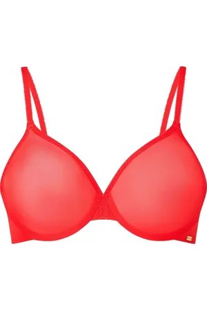 Gossard Red Glossies Sheer Bra 38 C