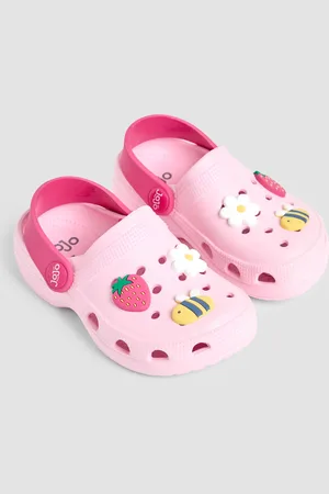 JoJo Maman Bébé Pink Slip On Clog AU 8 (EU 26)