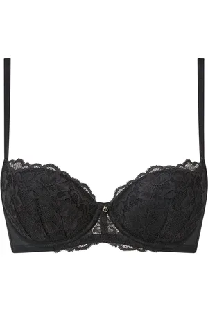 Ann Summers Black Pad Balcony Sexy Lace Underwired Bra 40 FF