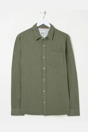 Fat Face FatFace Long Sleeve Brushed Shirt 2XL Tall