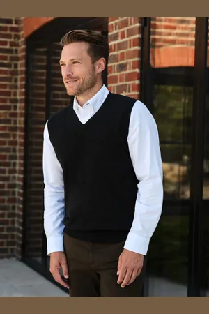Pure Collection Mens Cashmere Vest S