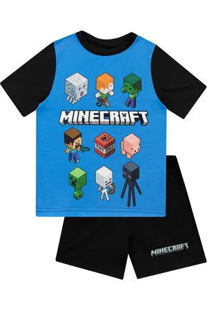 Character Black Blue Top and Shorts Set 12