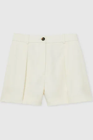 Reiss Millie Single-Pleat Tailored Shorts AU 10 L