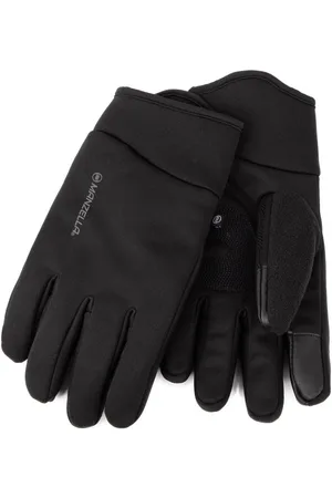 Totes Black Mens Manzella Warmest Gloves L
