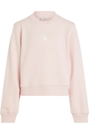 Calvin Klein Pink Logo Crew Neck Sweatshirt 4 Years (104cm)
