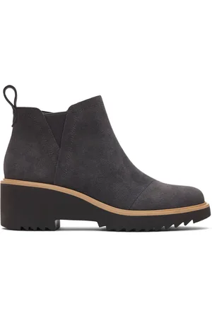 TOMS Maude Mid Wedge Suede Boots AU 10 (EU 42)