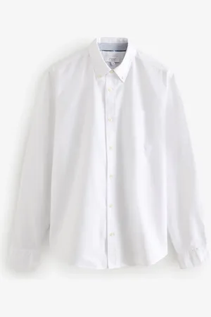 Next Slim Fit Long Sleeve Oxford Shirt XL