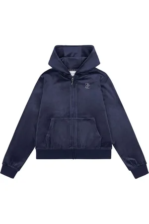 Juicy Couture Light Blue Diamanté Zip Through Hoodie 8