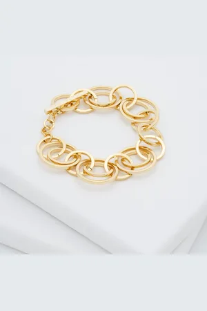 Ted Baker Gold Tone HULIE: Multi Hoop Adjustable Bracelet One