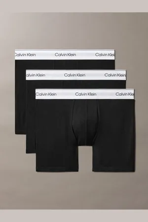 Calvin Klein Black 3 Pack Boxer Briefs