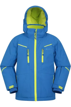 Mountain Warehouse Blue Kids Slalom Extreme Waterproof Ski Jacket 5