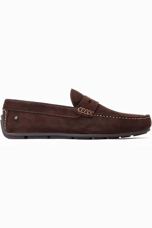 Base London Collins Slip On Brown Loafers AU 9 (EU 43)